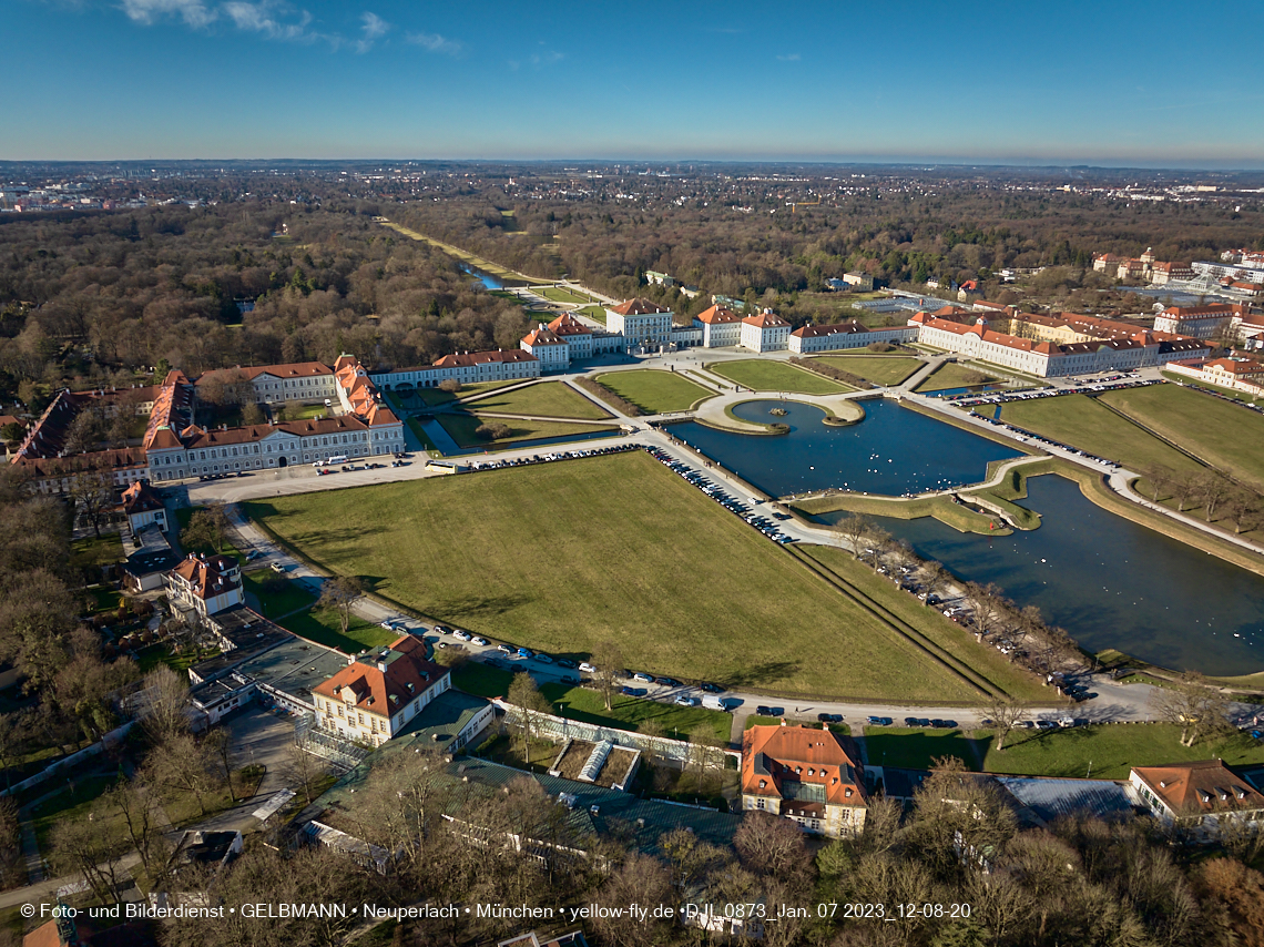 07.01.2023 - Umgebung vom Schloß Nymphenburg